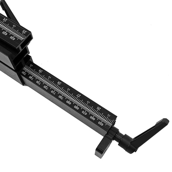 M1 PRO Teleskooppi Miter Gauge Aida laajennettu tuki puuntyöstöön Miter Gauge Pöytäsaha reitittimen pöytä