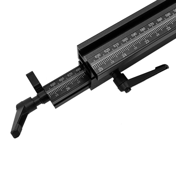 M1 PRO Teleskooppi Miter Gauge Aida laajennettu tuki puuntyöstöön Miter Gauge Pöytäsaha reitittimen pöytä