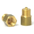 Miniatyrbillede 2 af 3: Manometer 100 mm, 16 bar, sideindløb M20x1,5 + reduktion 1/2"