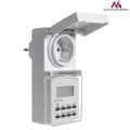 Miniatyrbild 3 av 4: Utomhus digital timer F schuko uttag 10 program Maclean Energy MCE08G