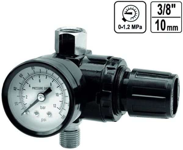 Miljö (manometer) Vorel - 81562 - Reduktionsventil Med tryckmätare rp182r 40 mm 3/8"