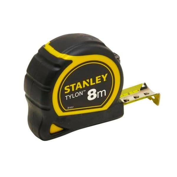 STANLEY Tylon tvåmaterialsmåttband - 1-30-657 - 8 m x 25 mm
