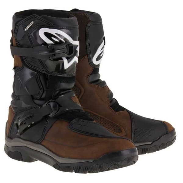 Alpinestars Moottoripyörä Saappaat Belize Drystar Oiled Leather Ruskea EU 43 Mies