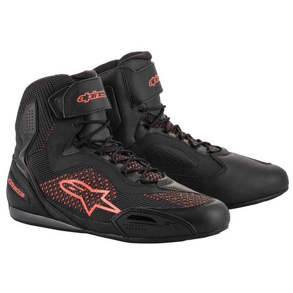 Alpinestars Motorcykel Sko Faster 3 Rideknit Sort EU 45 Mand
