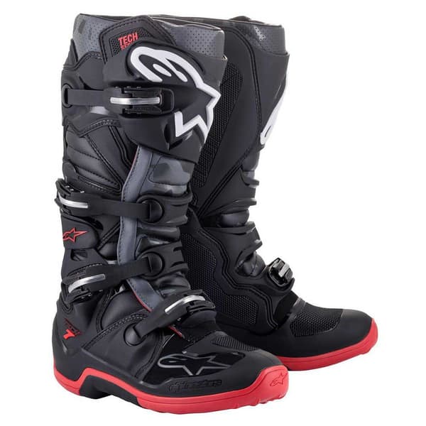 Alpinestars Saappaat Tech 7 Punainen,Musta EU 47 Mies