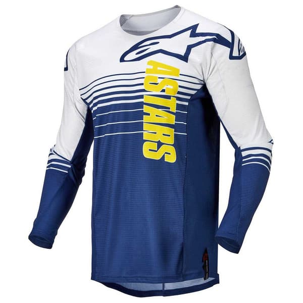 Alpinestars Långärmad T-shirt Techstar Phantom Vit,Blå S Man