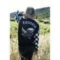 Miniatyrbild 7 av 10: Eudoxie Långärmad T-shirt Bonnie Svart XL Kvinna
