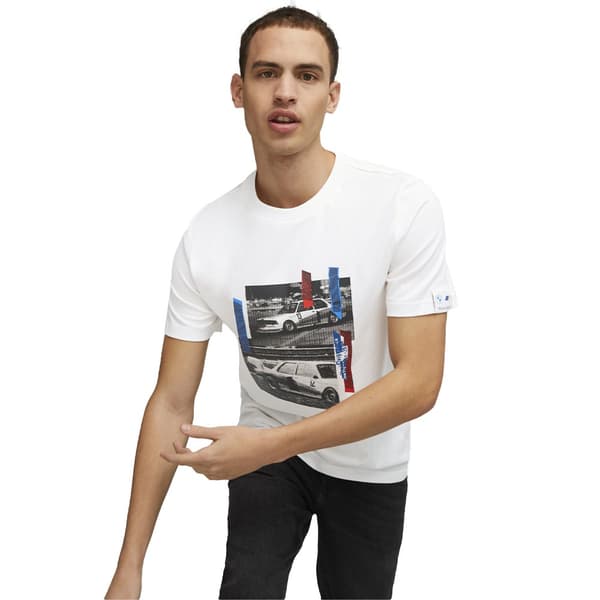 Puma Kortärmad T-shirt Bmw Motorsport Car Graphic Vit 2XL Man