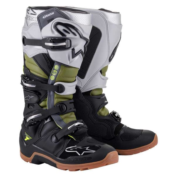 Alpinestars Stövlar Tech 7 Enduro Grönt,Svart EU 40 1/2 Man