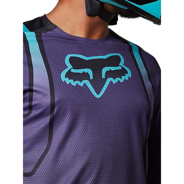 Fox Racing Mx Pitkähihainen Jersey 360 Vizen Sininen L Mies