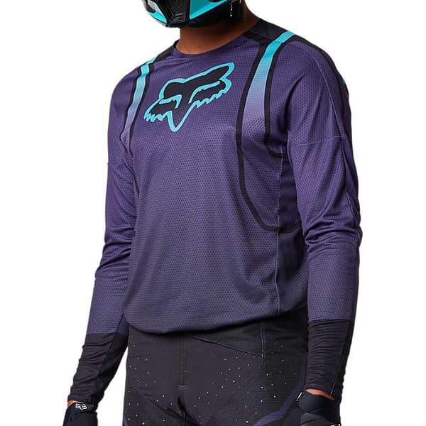 Fox Racing Mx Pitkähihainen Jersey 360 Vizen Sininen L Mies