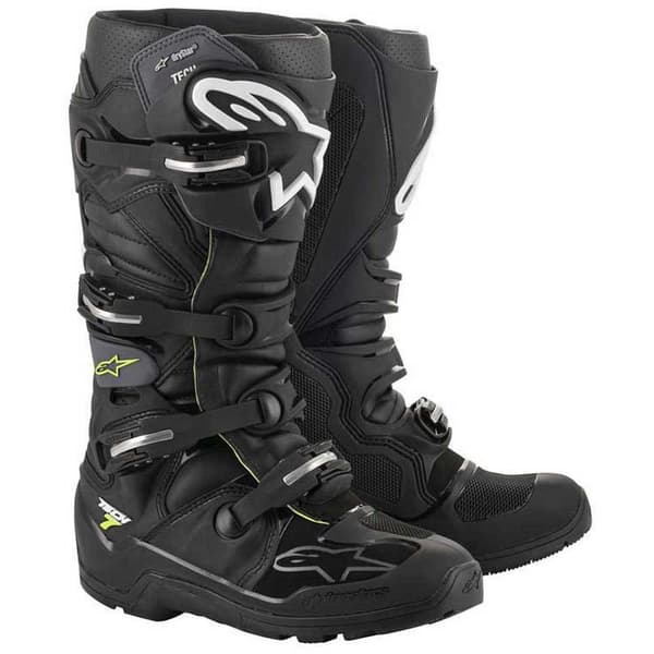 Alpinestars Motorcykel Stövlar Tech 7 Enduro Drystar Svart EU 42 Man