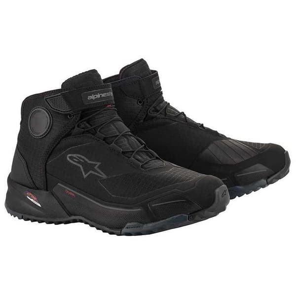 Alpinestars Motorcykel Sko Cr-x Drystar Riding Sort EU 42 1/2 Mand