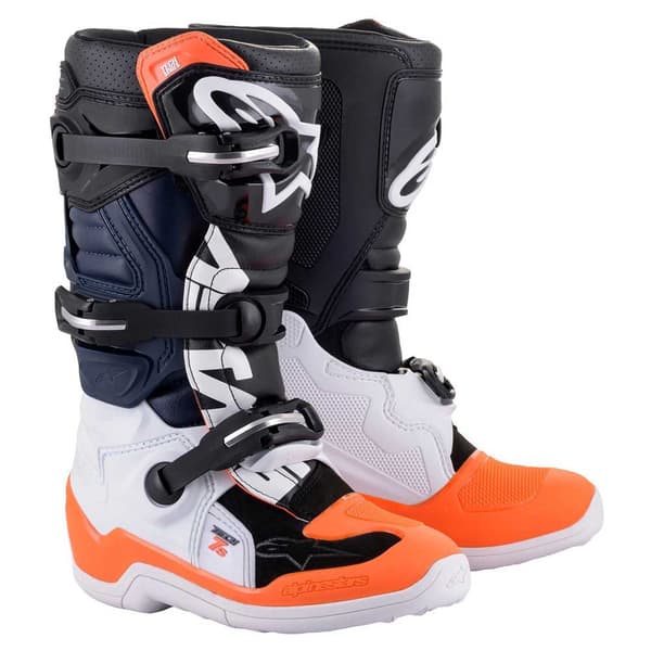 Alpinestars Ungdoms Motorcykelstövlar Tech 7s Vit EU 42 Pojke