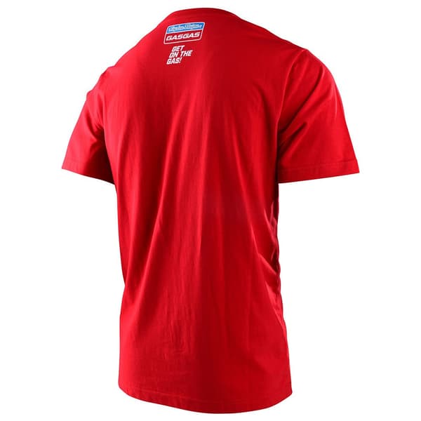 Troy Lee Designs Kortärmad T-shirt Gasgas Team Stock Röd M Man