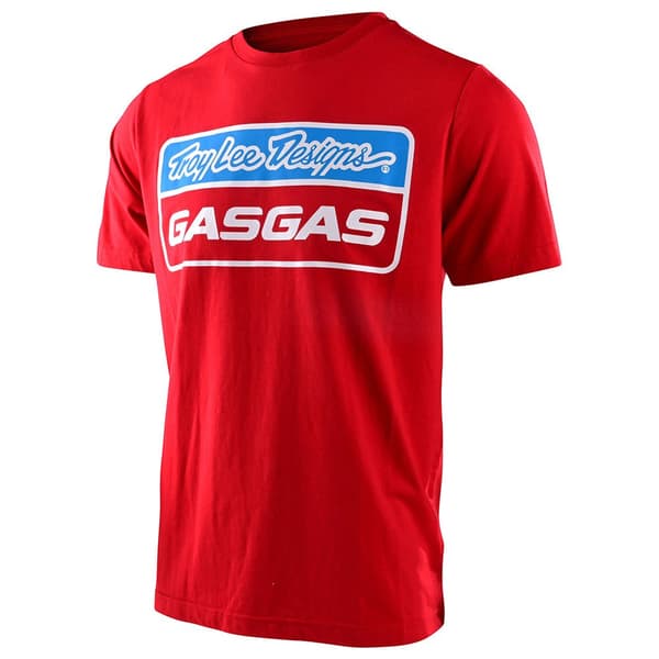 Troy Lee Designs Kortärmad T-shirt Gasgas Team Stock Röd M Man