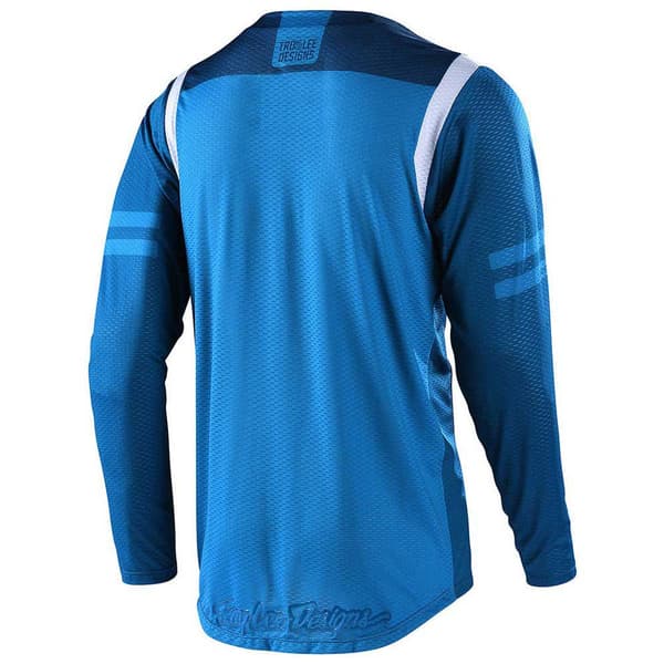Troy Lee Designs Langærmet T-shirt Gp Air Roll Out Blå L Mand