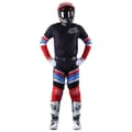 Miniatyrbillede 3 af 5: Troy Lee Designs Langærmet T-shirt Gp Air Warped Sort XL Mand