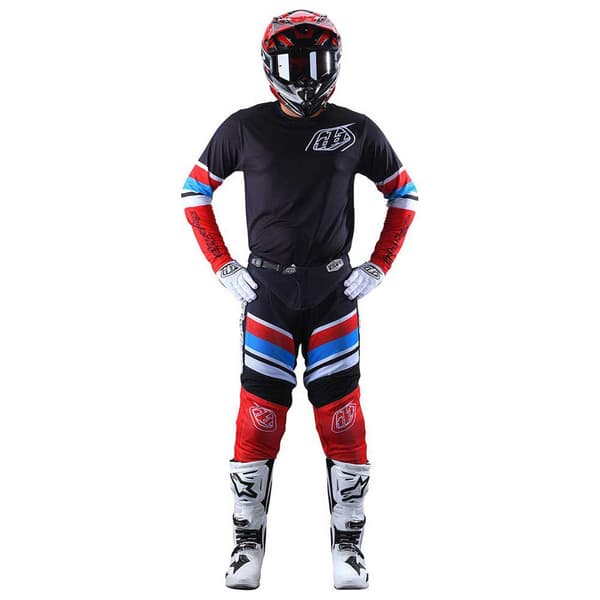 Troy Lee Designs Langærmet T-shirt Gp Air Warped Sort XL Mand