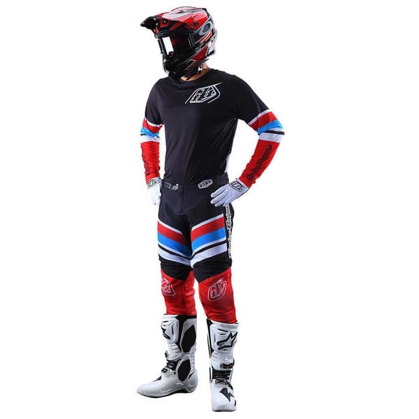 Troy Lee Designs Langærmet T-shirt Gp Air Warped Sort XL Mand