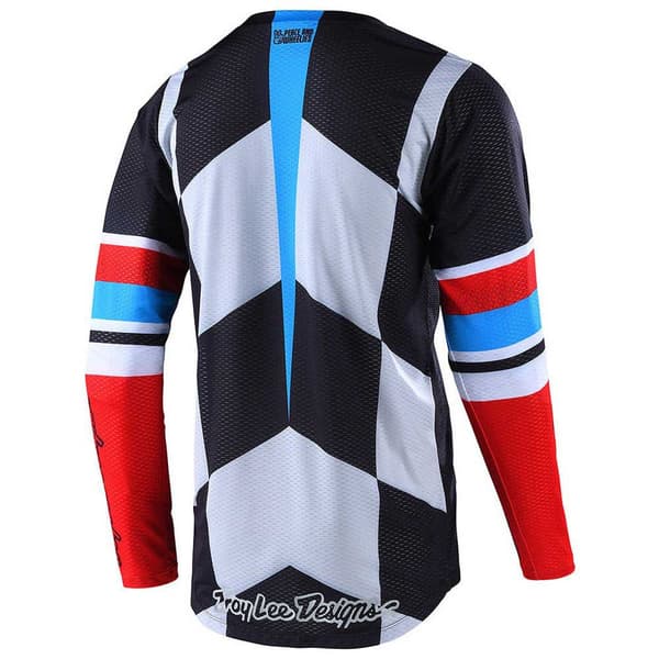 Troy Lee Designs Langærmet T-shirt Gp Air Warped Sort XL Mand