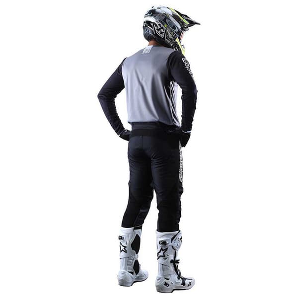 Troy Lee Designs Långärmad T-shirt Gp Race 81 Grå L Man
