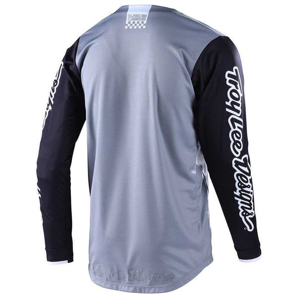 Troy Lee Designs Långärmad T-shirt Gp Race 81 Grå L Man