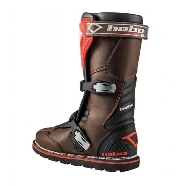 Hebo Läder Trial Boots Technical 2.0 Röd EU 39 Man