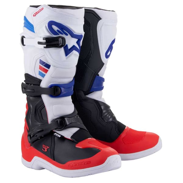 Alpinestars Motorcykel Stövlar Tech 3 Vit EU 44 1/2 Man
