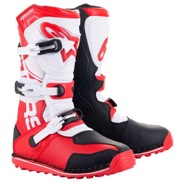 Alpinestars Motorcykel Stövlar Tech T Röd,Vit EU 43 Man