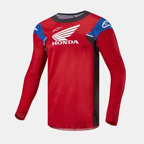 Alpinestars Langærmet T-shirt Honda Racer Iconic Rød L Mand