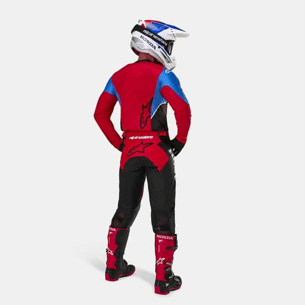 Alpinestars Langærmet T-shirt Honda Racer Iconic Rød L Mand