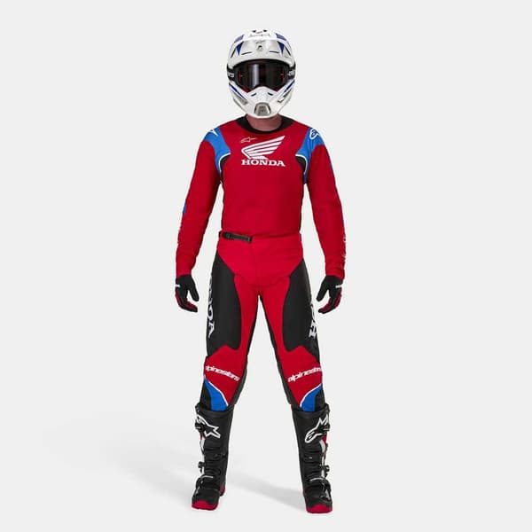Alpinestars Langærmet T-shirt Honda Racer Iconic Rød L Mand