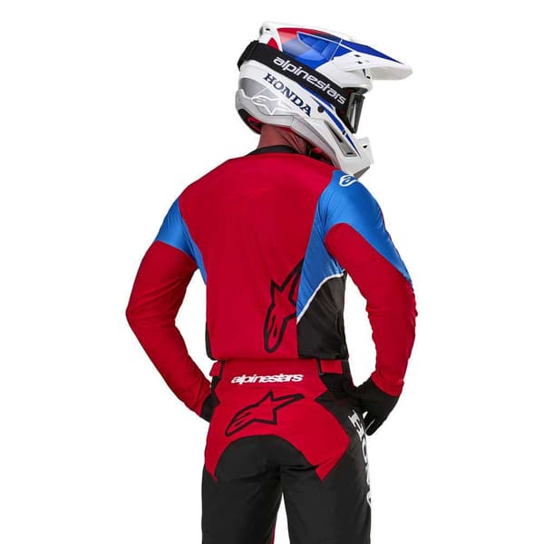 Alpinestars Langærmet T-shirt Honda Racer Iconic Rød L Mand