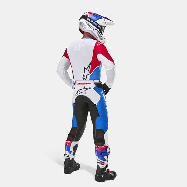 Alpinestars Pitkähihainen T-paita Honda Racer Iconic Valkoinen L Mies