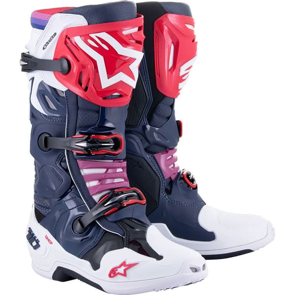 Alpinestars Motorcykel Støvler Tech 10 Supervented Blå EU 44 Mand