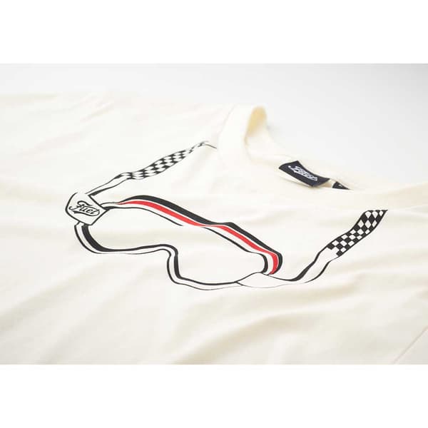 Fuel Motorcycles Kortærmet T-shirt Goggle Beige L Mand