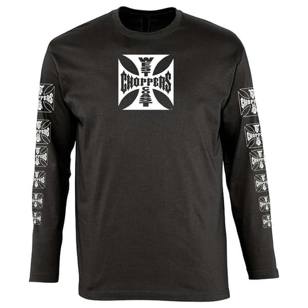West Coast Choppers Långärmad T-shirt Og Lbc Svart 2XL Man