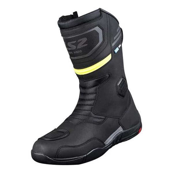 Ls2 Textil Motorcykel Støvler Goby Wp Sort EU 45 Mand