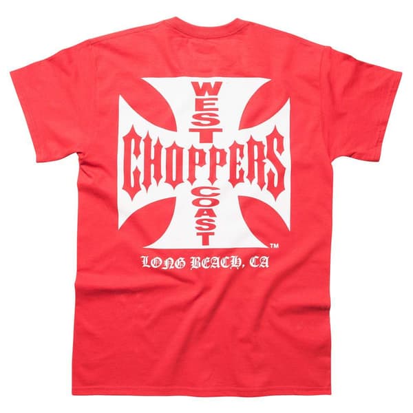 West Coast Choppers Kortärmad T-shirt Og Atx Röd 3XL Man