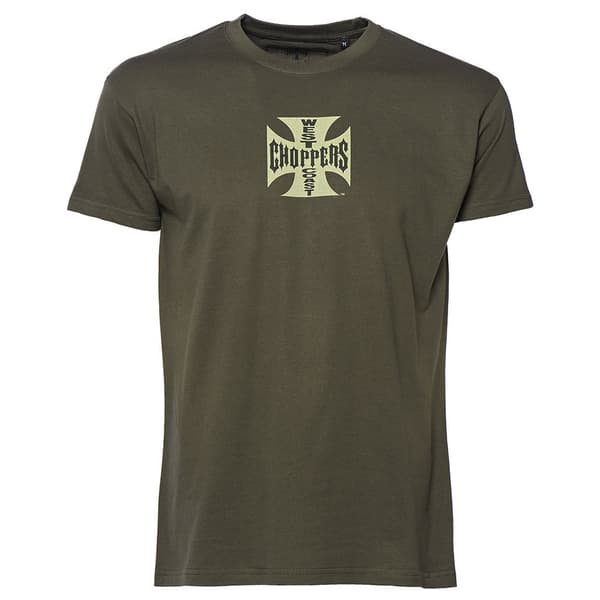 West Coast Choppers Kortärmad T-shirt Og Classic Grönt L Man