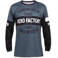Miniatyrbild 1 av 2: Hebo Långärmad T-shirt Mx Stratos Two Wheels Svart M Man