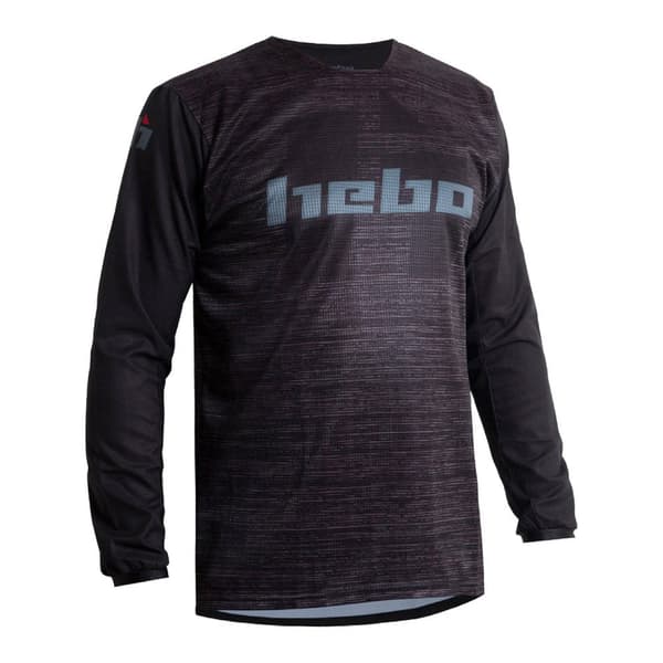 Hebo Långärmad T-shirt Scratch Svart L Man