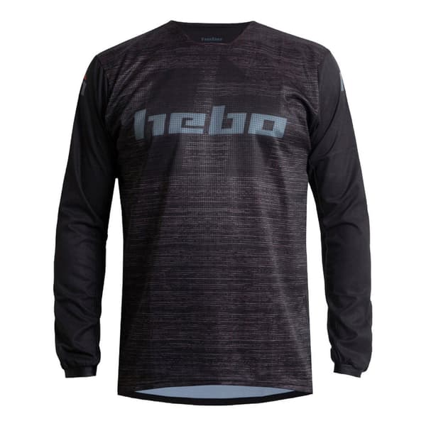 Hebo Långärmad T-shirt Scratch Svart L Man