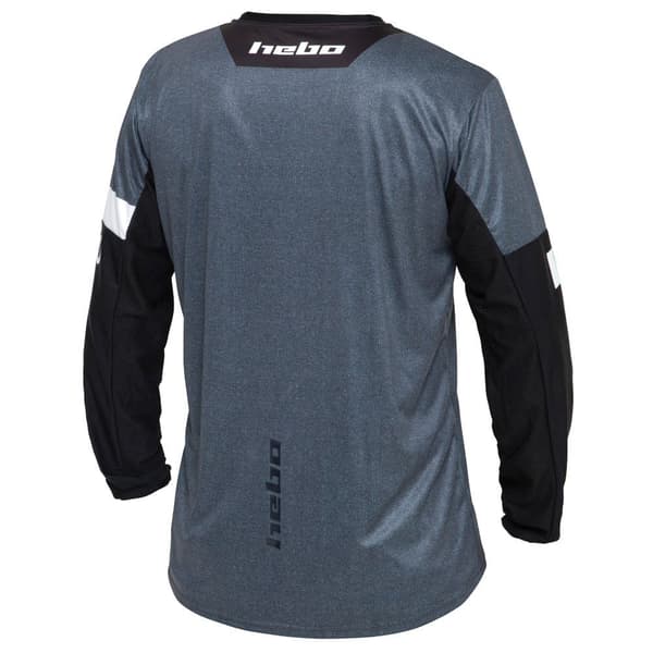 Hebo Långärmad T-shirt Mx Stratos Two Wheels Svart S Man