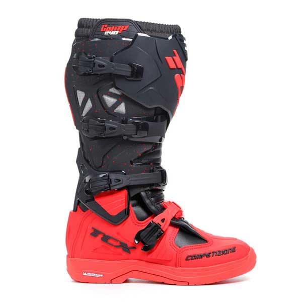 Tcx Outlet Motorcykel Støvler Comp Evo 2 Michelin Rød,Sort EU 39 Mand
