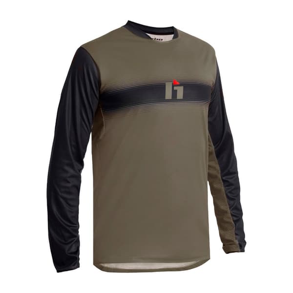 Hebo Langærmet T-shirt Tech Grøn 2XL Mand