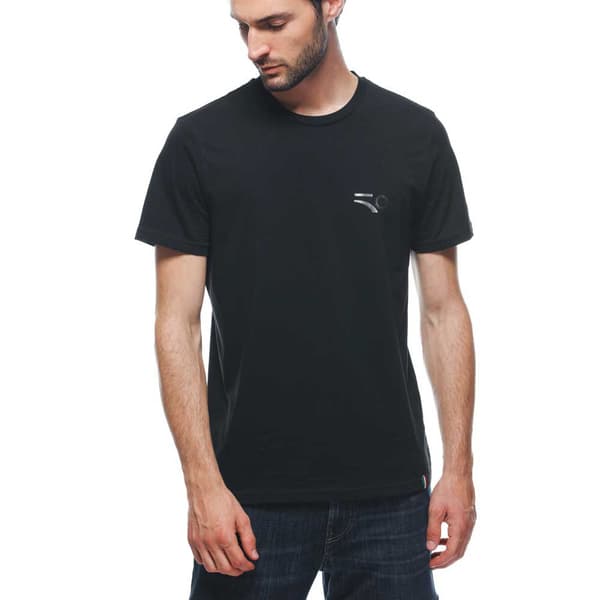 Dainese Outlet Kortärmad T-shirt Anniversary Svart XL Man