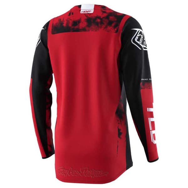 Troy Lee Designs Pitkähihainen T-paita Gp Astro Punainen,Musta L Mies