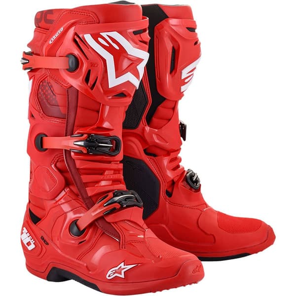 Alpinestars Motorcykel Stövlar Tech 10 Röd EU 44 1/2 Man